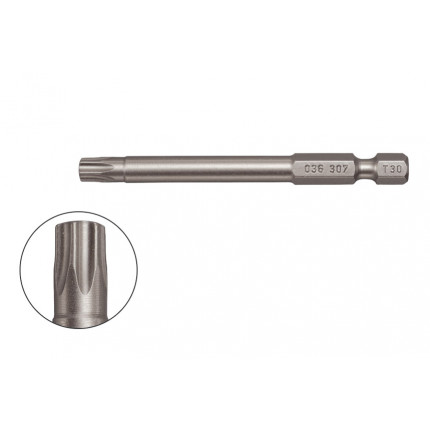 klkKL25073TX20 KL25073TX20 Отверточная вставка (бит) L=73 мм Torx Tx20 KLAUKE